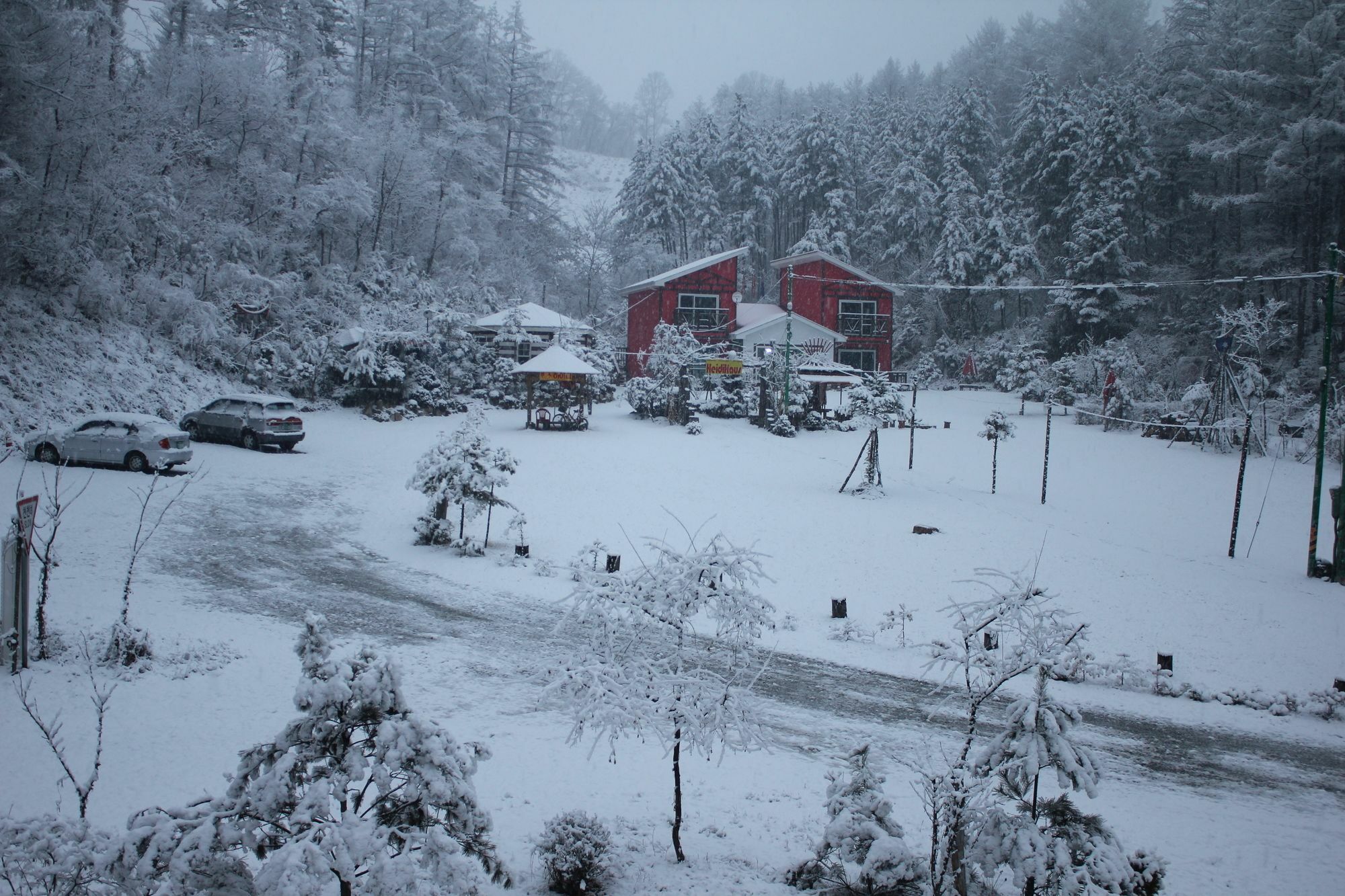 Heidi Pension G House Hongcheon Buitenkant foto