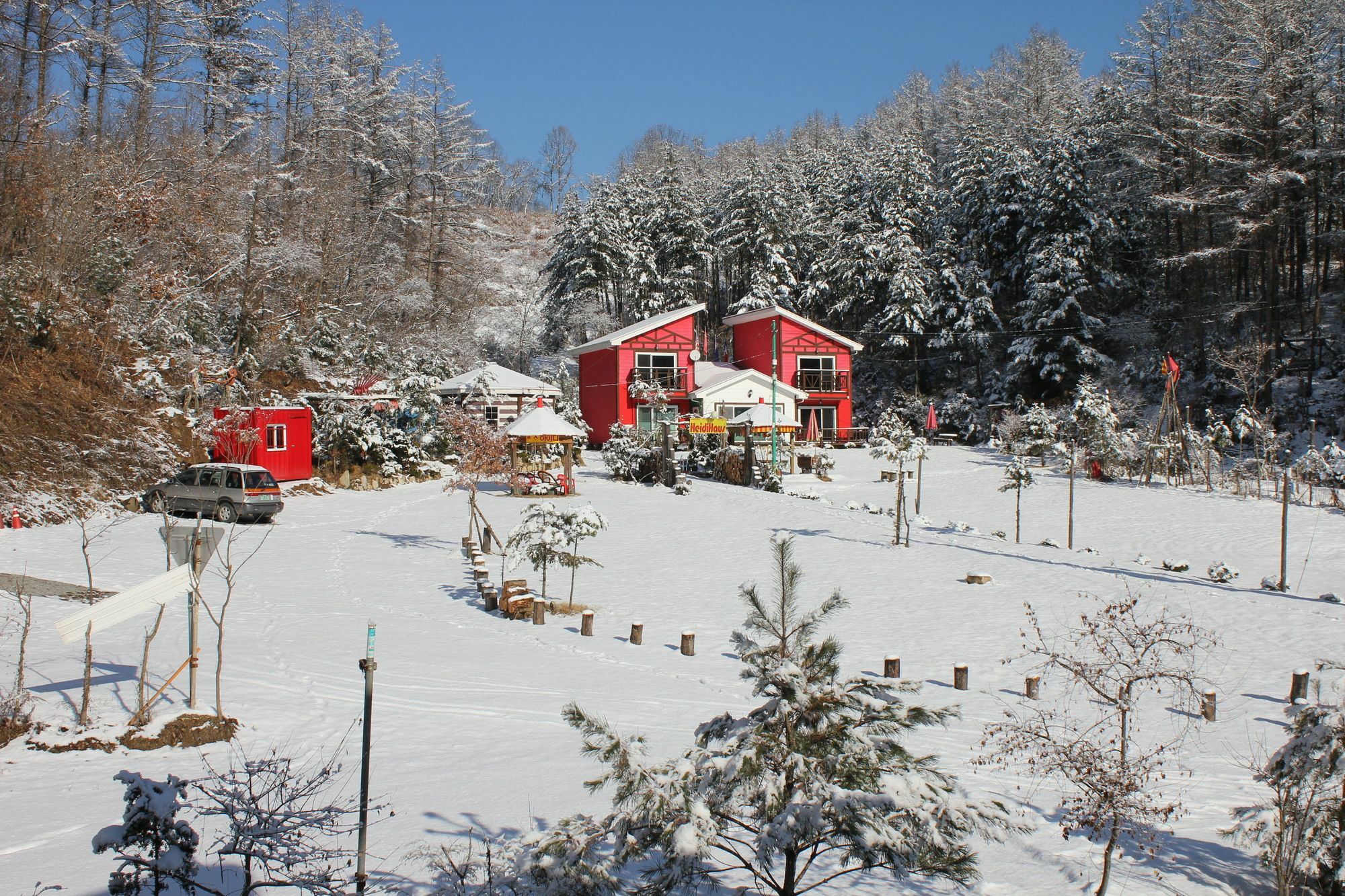 Heidi Pension G House Hongcheon Buitenkant foto